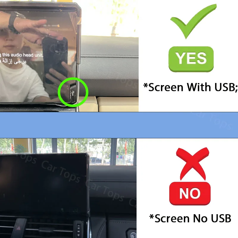 Mobile Phone Holder Car For Toyota Land Cruiser LC300 MagSafe Magnetic Bracket Navigation Stand Accessories USB