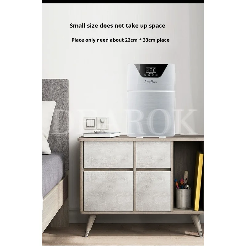 20L Kitchen Refrigerator Dual-Door Fridge Freezer Electric Refrigerator Household Rental Frigobar Cold   Little Fridge 5