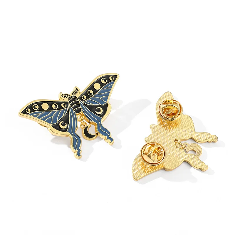 Butterfly Moth Brooch Pin Badge Lapel Pins