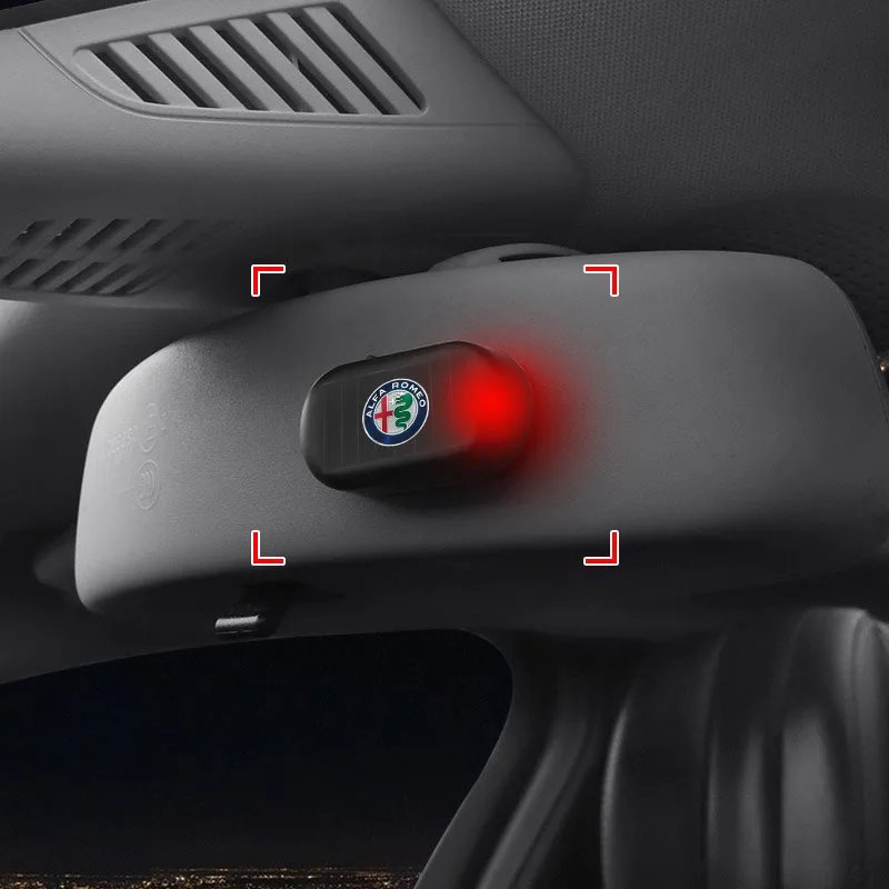 Alfa Romeo Anti-Diefstal LED Alarm - Rode LED-verlichting in het donker