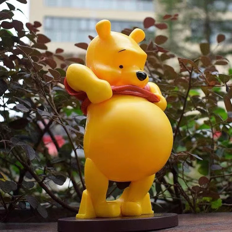 Disney Classic Winnie The Pooh Big Belly Bear Bea Action Figure Collezione Di Statue In Pvc Modello Home Decor Giocattolo Regalo Per Bambini 20Cm