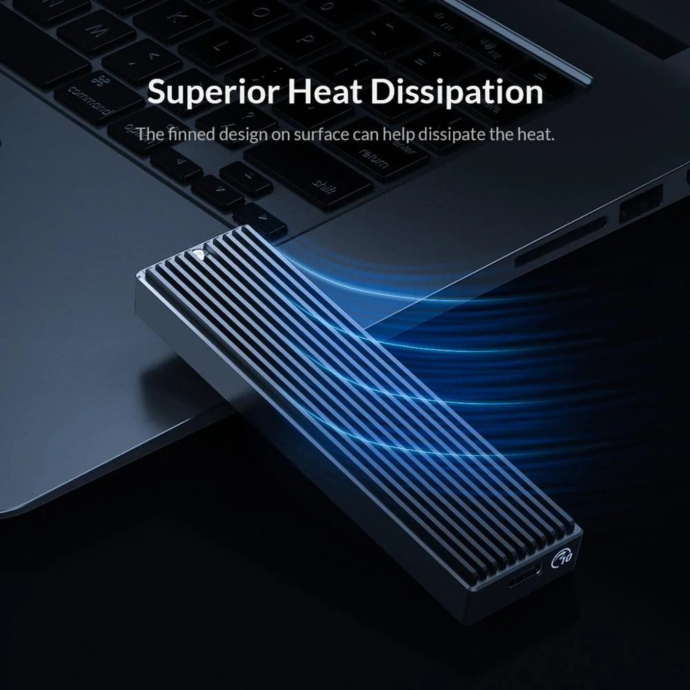 Orico-nvme Gabinete Case Ssd m2 Sata Ngff Usb Gen2 10gbps Case Ssd Pcie 5gbps Nvme Sata Pcie - Imagem 2