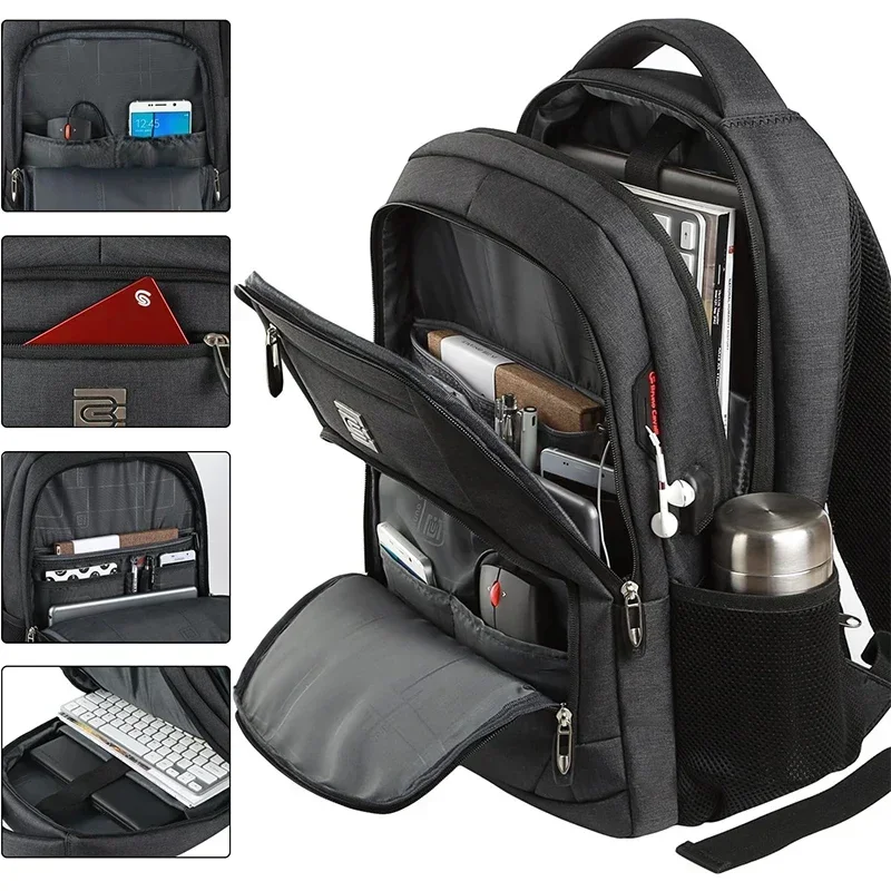 Waterproof Oxford Laptop Backpack for Men Business Travel