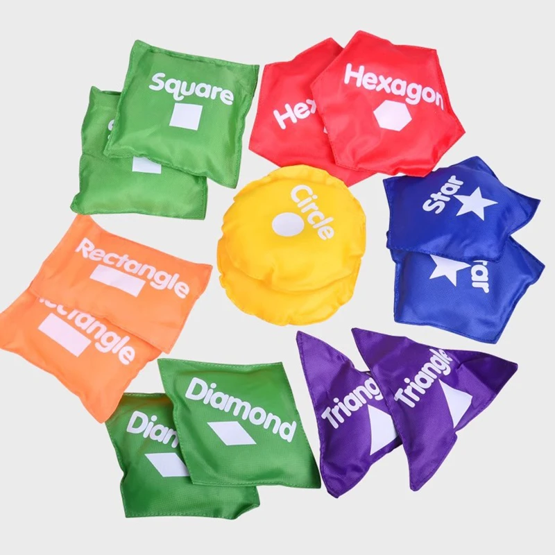 Cloth Beanbag Toss Toy for Kids Outdoor Play