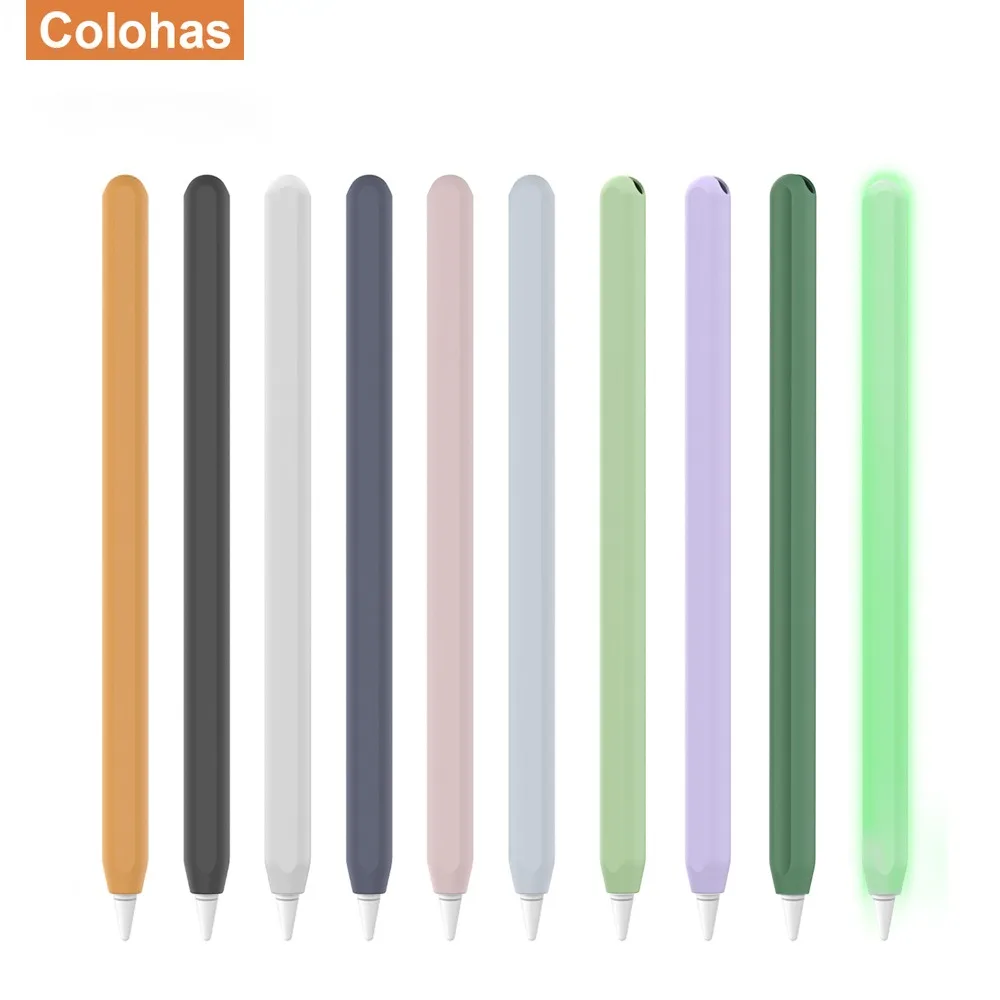Custodia Per Apple Pencil 2 Astuccio Per Apple 2Nd Gen Tablet Portable Touch Stylus Pen Pouch Custodia Protettiva In Silicone Morbido