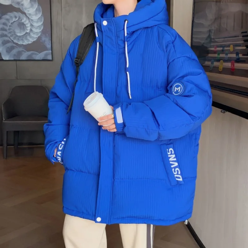 

Пуховик новый мужской зимний новый международный 90 пуховик в гонконгском стиле Модный утепленный мужской и Молодежный