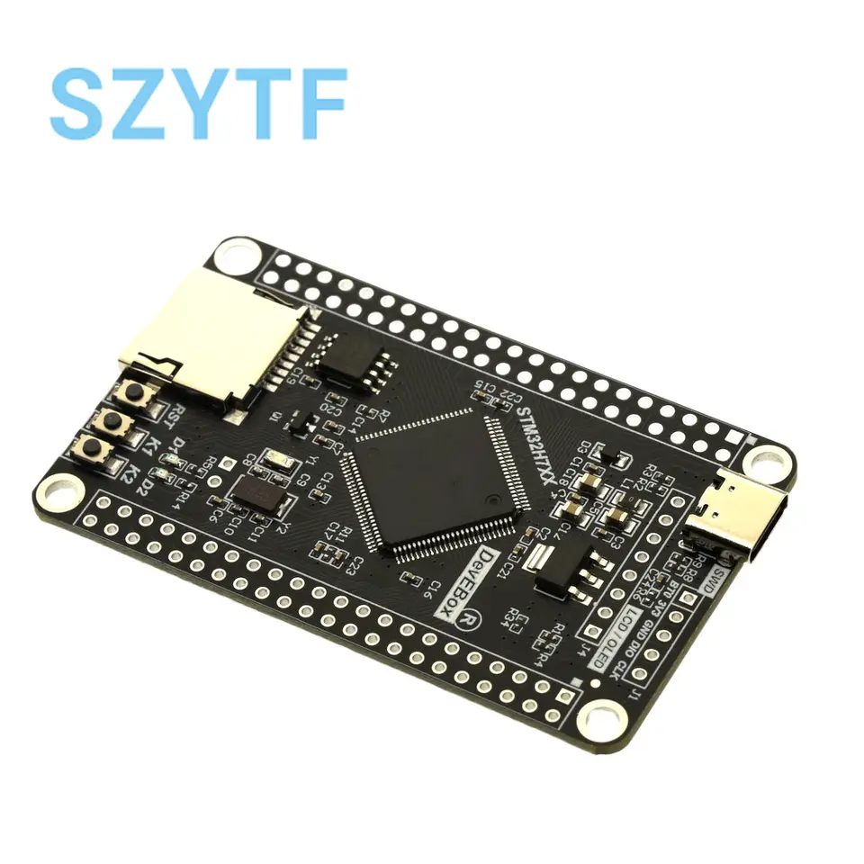 STM32H750VBT6 STM32H743VIT6 STM32H7 Development Board STM32 System Board M7 Core Board TFT Interface With USB Cable image 2