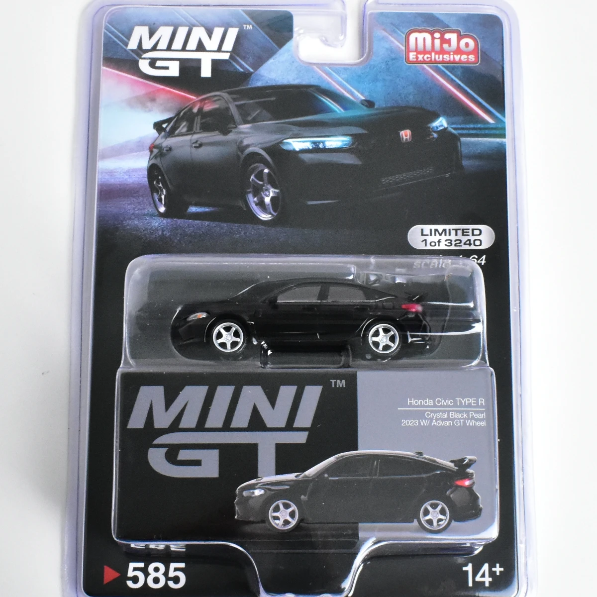 

Модель автомобиля под давлением, модель Civic R 585, американское издание, 1:64