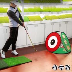 PGM Nylon Golf Practice Net 3-ball 4-sided golf cutting net 3-hole cutting ball cage that can be used indoors and outdoor LXW021