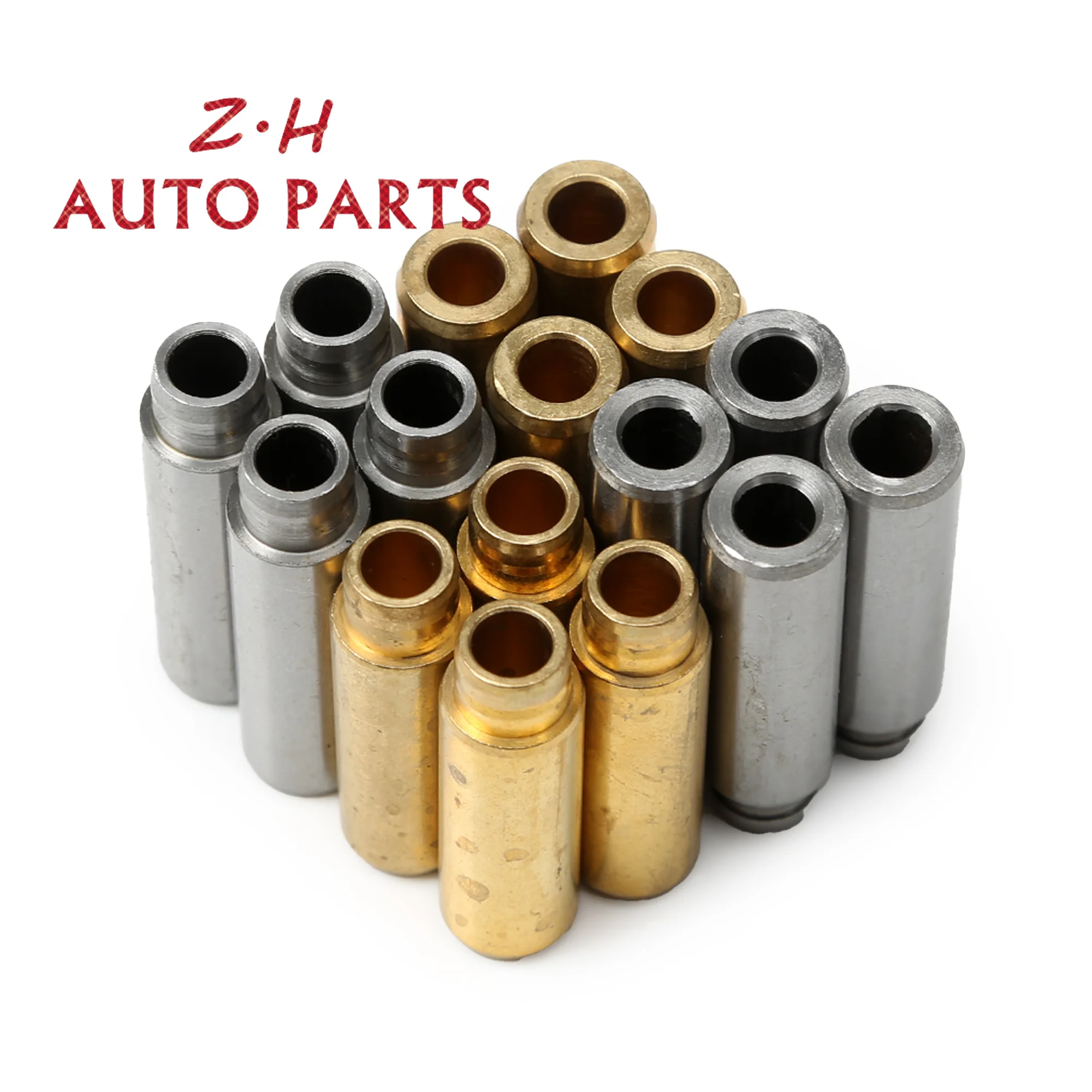 Motorcycle Spare Parts 16pcs Engine Intake Exhaust Valve Guide Duct Catheter 88-0229 For VW Audi Skoda Seat 1.4 1.8 2.0 TSI TFSI
