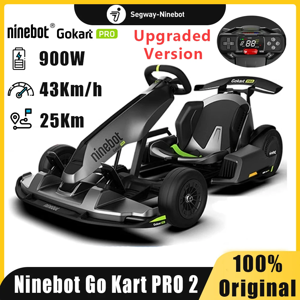 Eu Stock Original Ninebot By Segway Gokart Pro 2 Versione Aggiornata Self Balance Scooter Velocità Massima 43 Km/H Electric Racing Go Kart