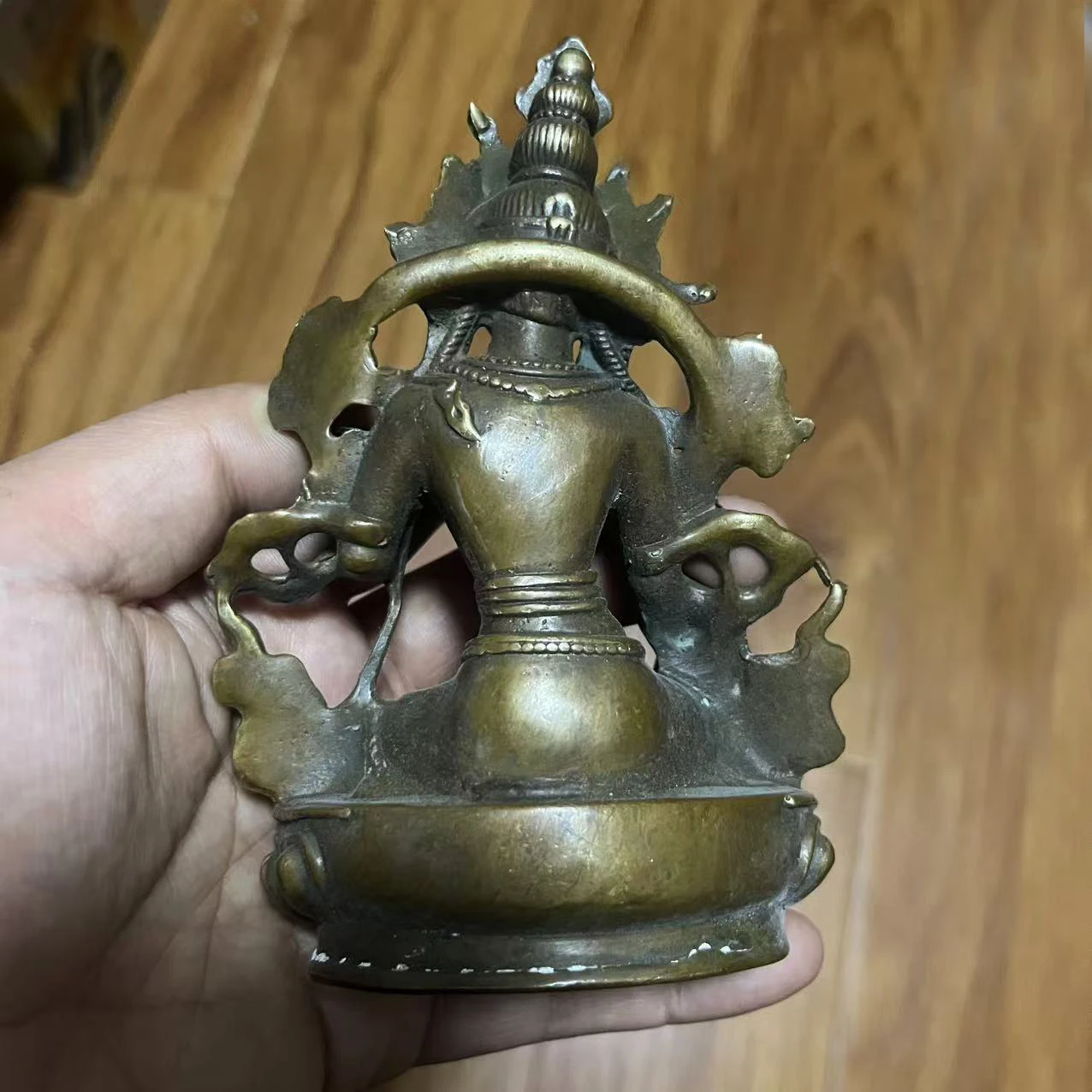 Tibet Brass Tibetan Buddhism Statue ---- White tara 2