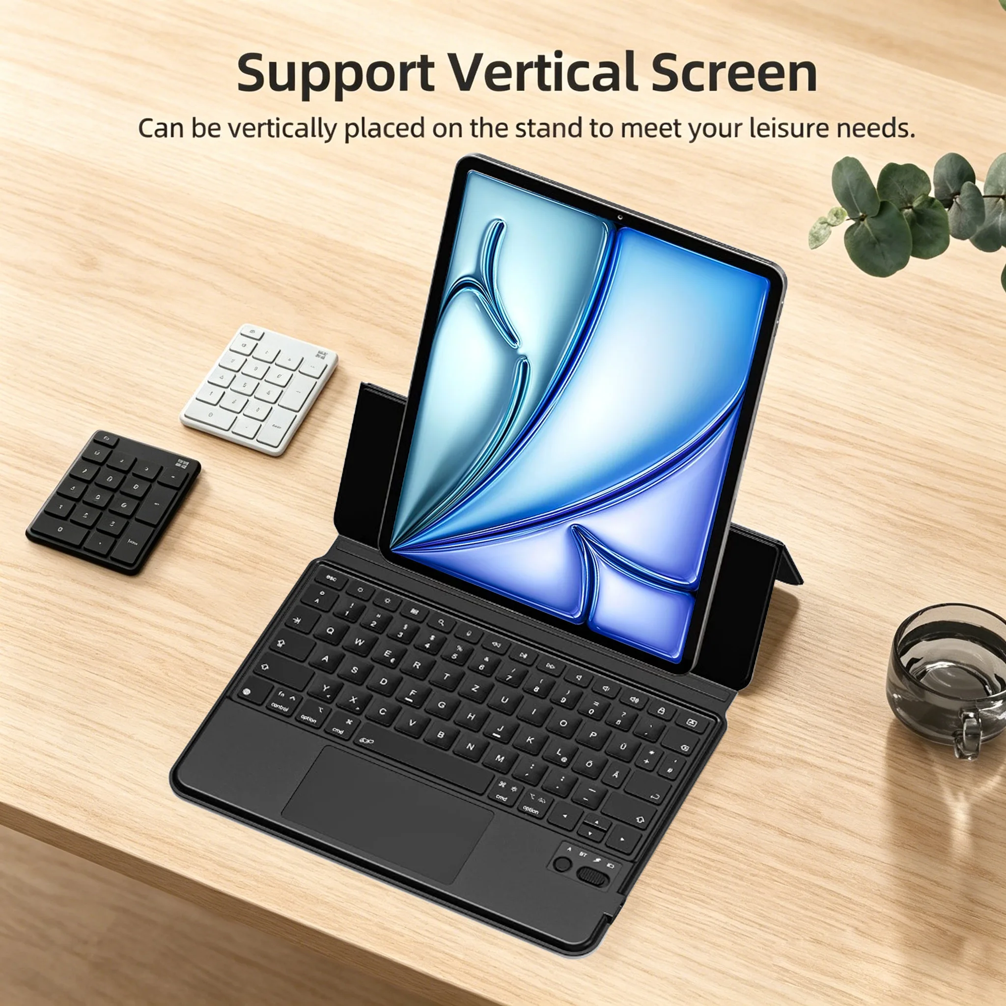 Ultra Slim Backlit Magnetic Keyboard Case