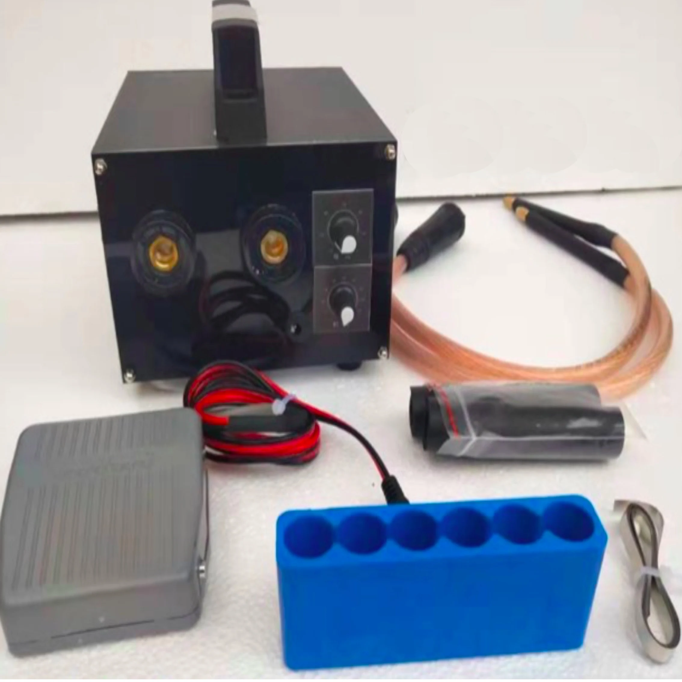 

5500w Bettery Spot Welder Kit Welding Tools Portable Adjustable Spot Welding Machine 0.2mm Nickel Strip for DIY18650 Battery