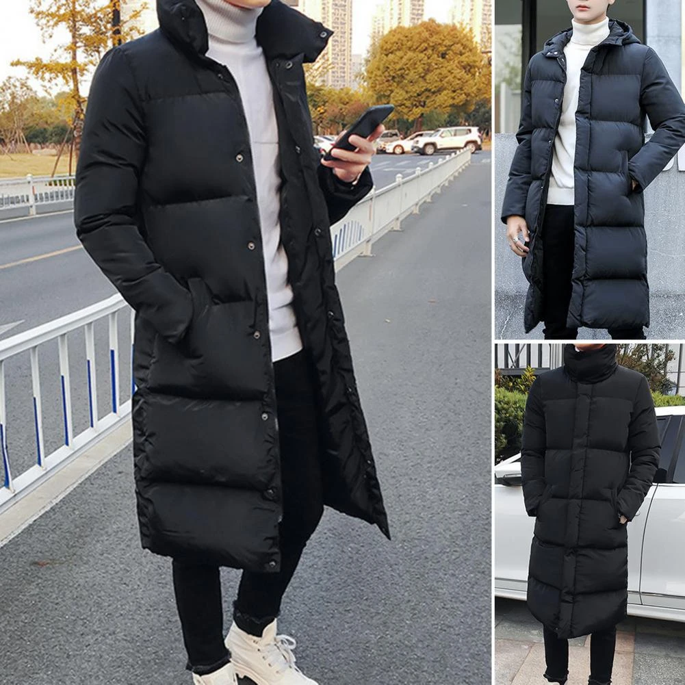 Zegenen Comorama Fractie Luxe Winter Heren Jassen Hooded Thicken Plus Lange Parka Gewatteerde Jassen  Padding Mans Kleding Mannelijke Lange Winterjas Mannen| | - AliExpress