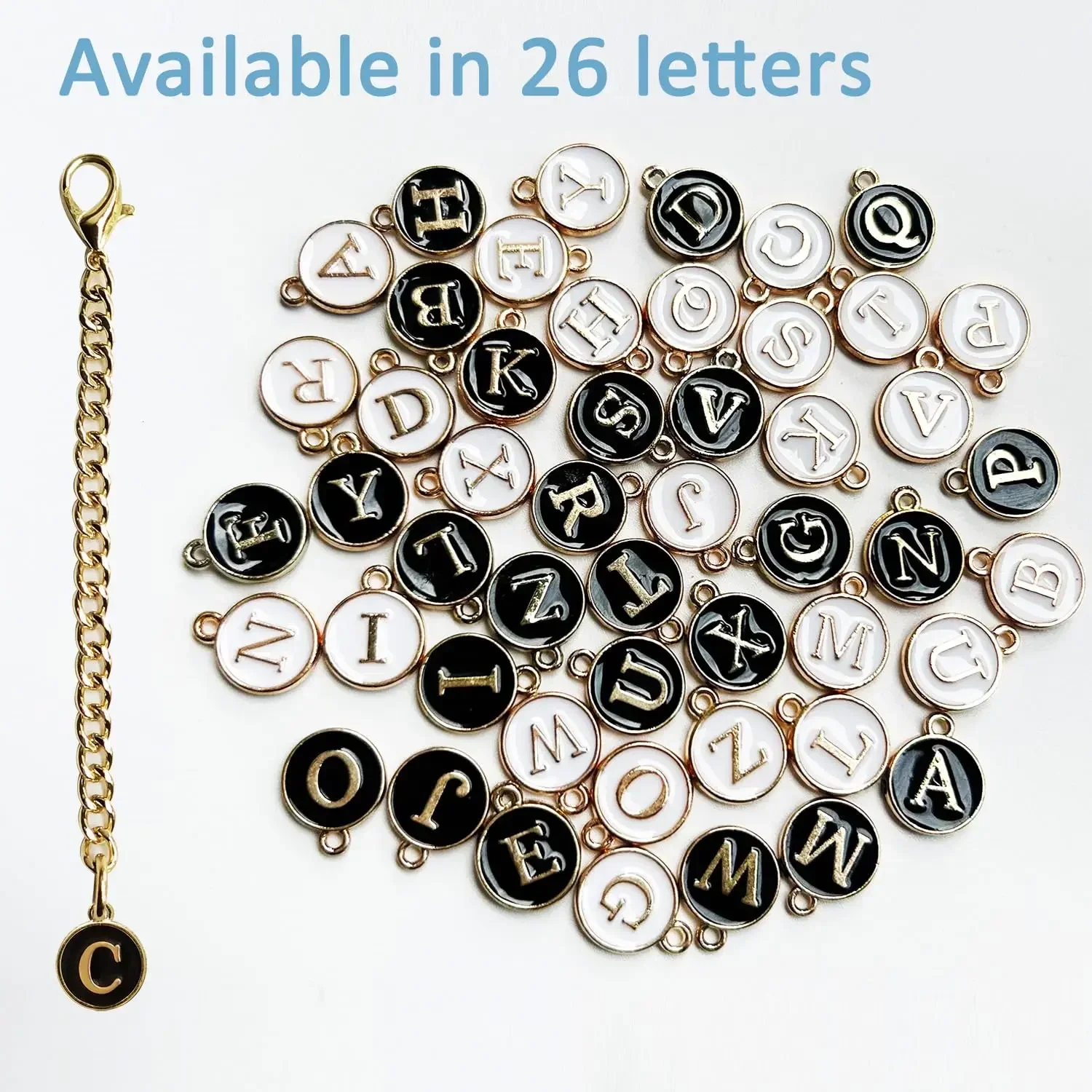 2pcs Letter Charm Accessories for Stanley Cup Initial Name ID Personalized  Handle Charm for Stanley Tumbler - AliExpress