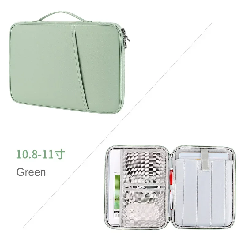 Bolsa de Armazenamento à Prova de Choque para Ipad Air 10.9 10.5 10.2 Pro 11 12.9 Xiaomi Pad Tampa do Teclado Macbook - Imagem 4