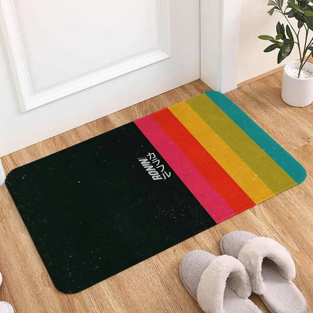 K-Kodak F-필름 카메라 바닥 매트 홈 세탁실 러그 카펫 거실 장식 라운지 공간 미끄럼 방지 발 매트 입구 도어 매트