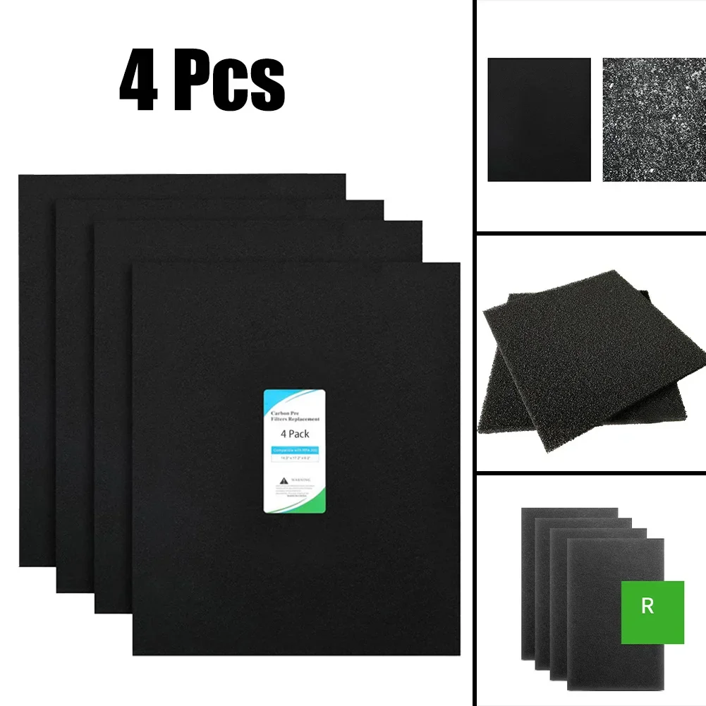 

4 Pcs Carbon Pre-Filters For Honeywell HPA300 Series Air Purifiers Household Air Purifiers Replacement Spare Parts