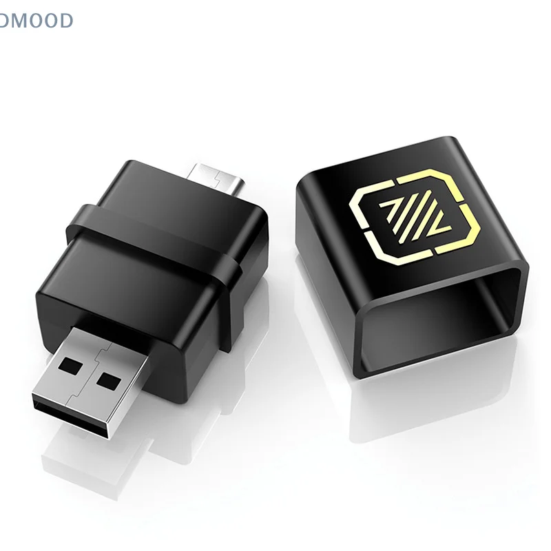 Type-C And USB Dual Interface CarPlay Android Auto Wireless Adapter Portable Dongle Smart Mini Connecting Box Smart System
