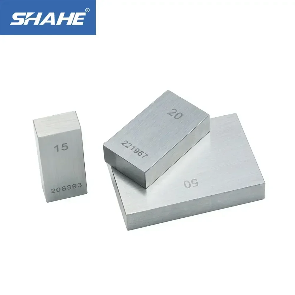 Digital Vernier Caliper SHAHE Precision Block Gauge Measure Gage Block Steel Square Gage Measure Vernier Caliper Micrometer