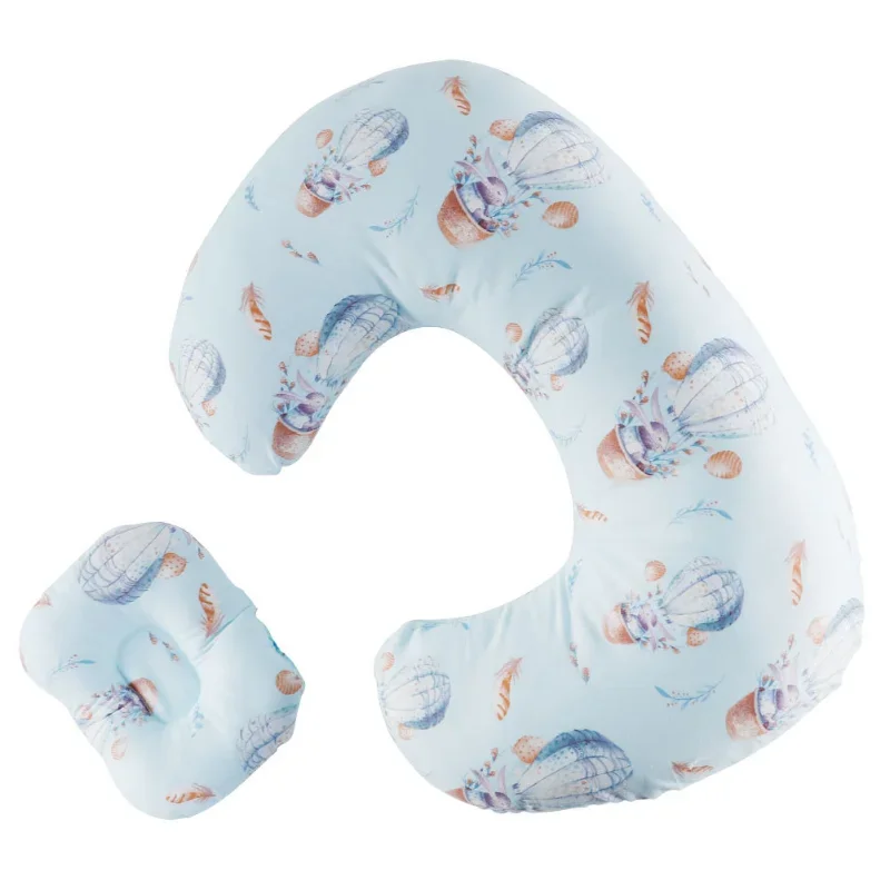 nursing pillow Multifunctional U-shaped Pillow Velvet Cotton Printed Sets Nursing Pillow Breastfeeding Comfortable Waist Support Pillowcase