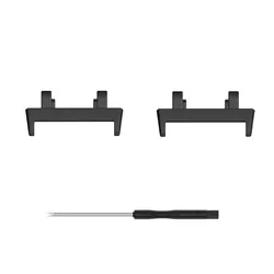 Universal Smartwatch Metal Connector with Tool for Screw Rod Watch Strap Adapter (For T Rex 2 - B)