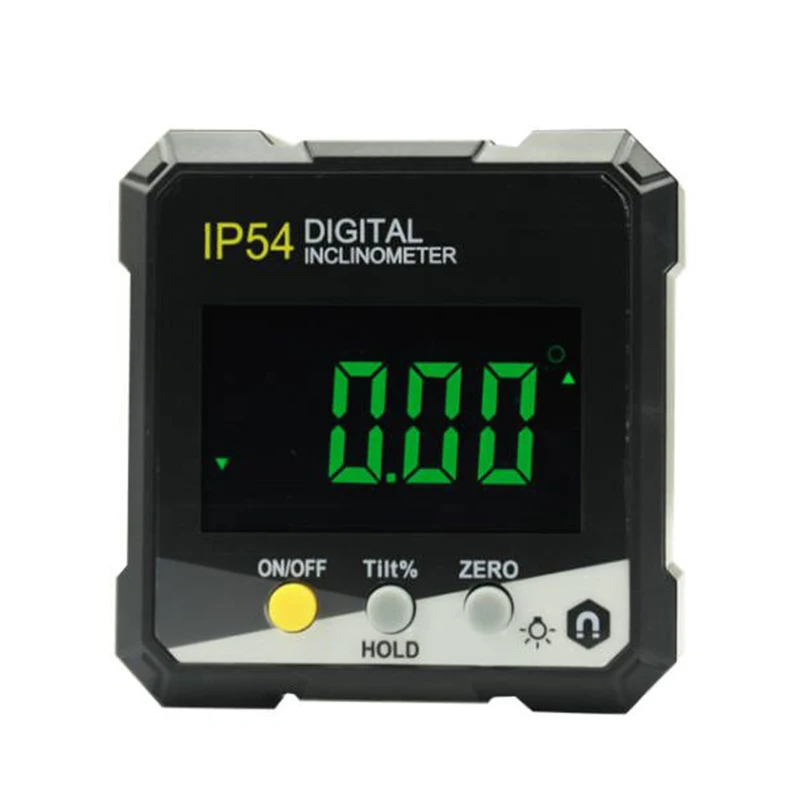 Digital angle protractor level gauge carpenter measuring tool angle measuring tool angle protractor digital angle meter woodworking measuring tool digital inclinometer digital level 4*90 &deg; magnetic inclinometer protractor precision level box woodworking digital electronic level digital angle finder