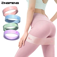 15LB 25LB 35LB 50LB Yoga Elastic Ring Different Level Stretch Strap Yoga Band Elastic Stretch Fitness Bands Buttocks Expansion