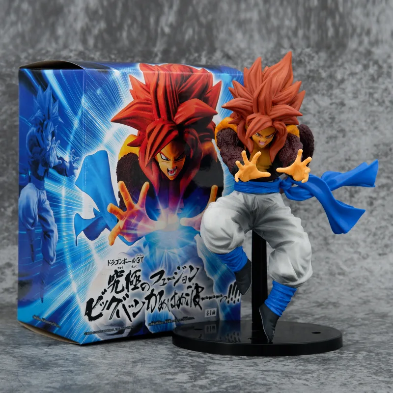 Bandai espíritos shf dragon ball gt super saiyan 4 filho goku kawaii anime  figura modelo dos desenhos animados figura de ação crianças brinquedos  colecionáveis - AliExpress