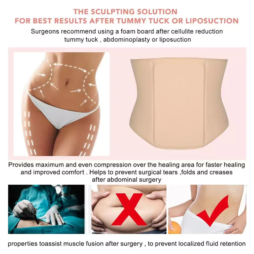 Ab Board Post Surgery Liposuction | Lipo Board | Tabla Abdominal Post  Surgery | tummy tuck post surgery supplies | Faja Board