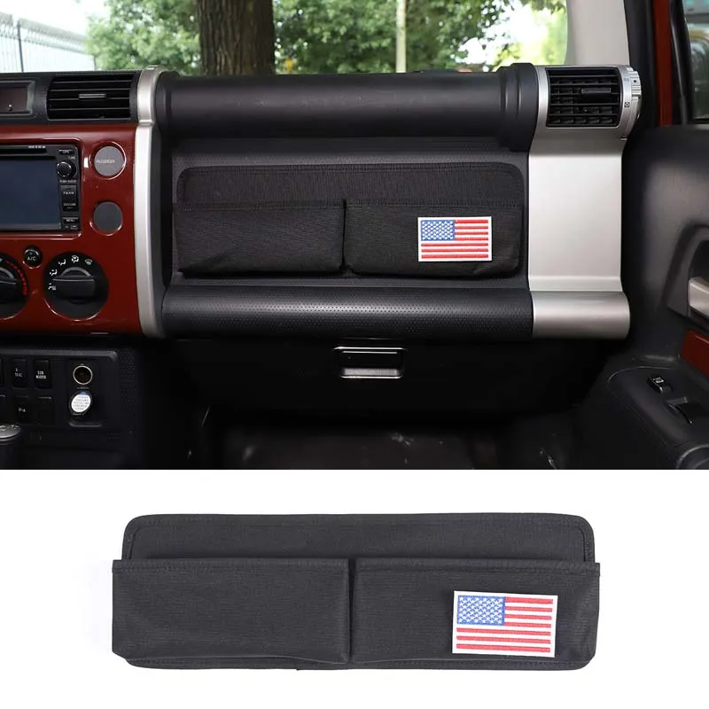 Organizzatore Per Bagagliaio Auto Compatibile Con Toyota FJ Cruiser 2007-2021 - Tessuto Oxford, Tasche Multiple, Mimetica