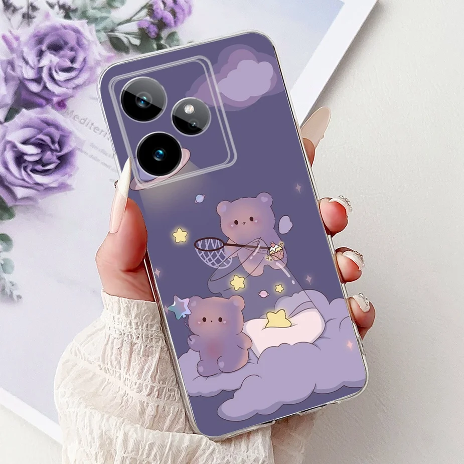 Luxury Painted Soft Silicone Phone Case - Stylish Protective Cover and s Bag
