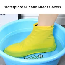 

2022 New Rain Boots Silicone Overshoes Waterproof Portable Non-slip Unisex Wear-resistant Elastic Rain Shoes Boots Protector
