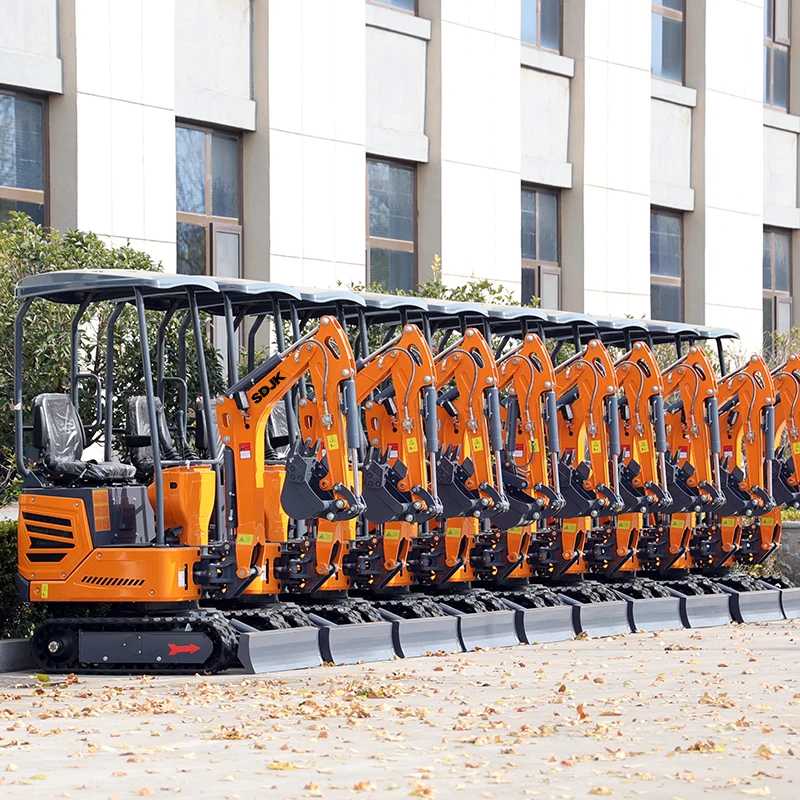 Epa Kubota Motore Mini Escavatore 1.2 Ton Cingolato Idraulico Piccolo Escavatore Mini Escavatore 1.5 1 Ton 2 Ton 3 Ton 1700Kg Escavatore