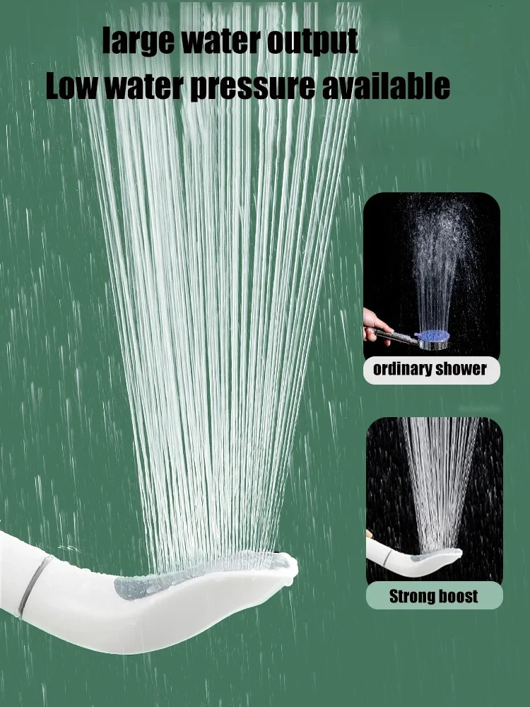 Pressurized Shower Head with Beauty Skin Purification and Water Filter