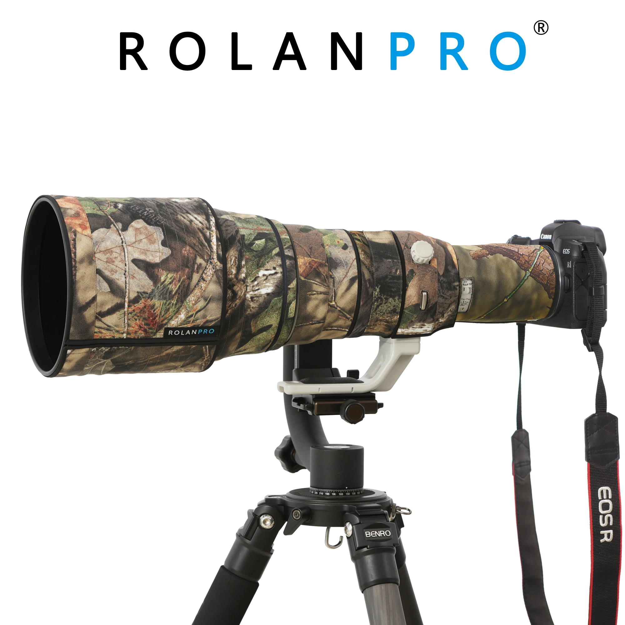 Rolanpro Lens Camouflage Coat Rain Cover Canon Lens Coat Camouflage