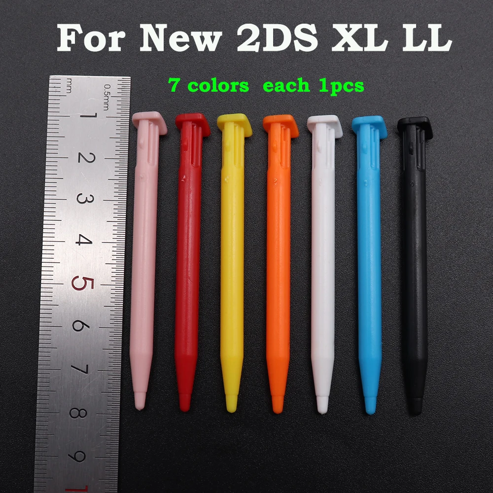 Plastic Stylus Touch Pen For 2DS 3DS XL LL New 2DS XL New 3DS Wii Metal Telescopic Stylus For DS Lite NDS NDSL NDSi stylus pen touch pen