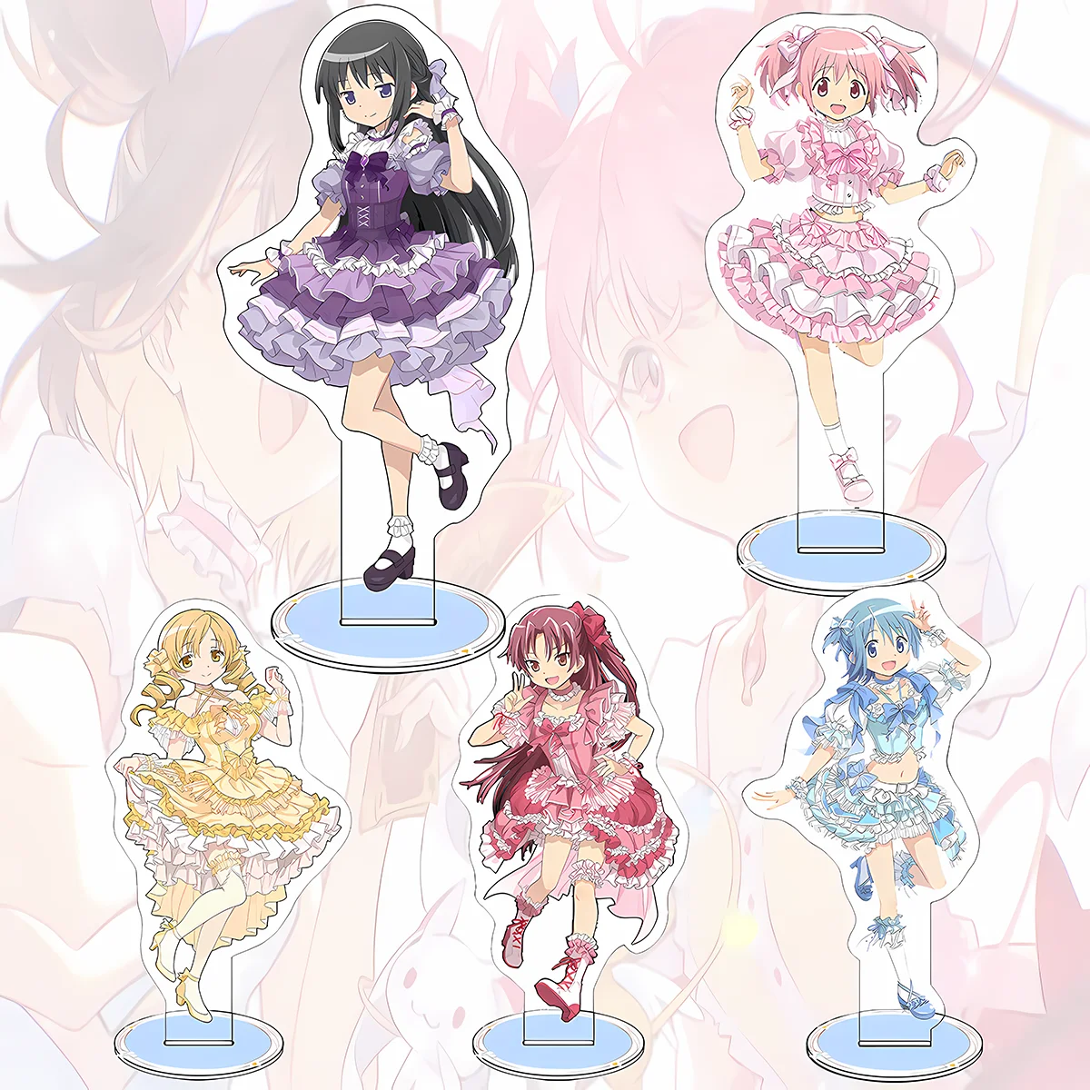 Anime Puella Magi Madoka Magica 15 cm Acryl Stand Modell Madoka Kaname Homura Akemi Figur Weihnachten Tischdekorationen