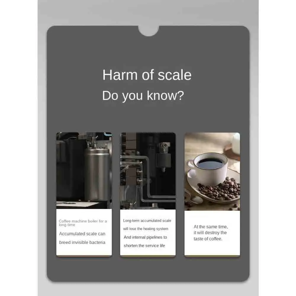 Coffee Maker Descaler Tablet for Coffee Machine Descaling Tablets Compatible with Automatic Coffee Maker -6/10 Counts