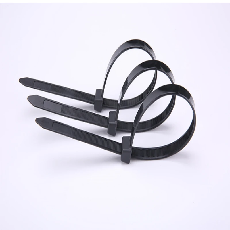 

Самоблокирующиеся белые Кабельные застежки Nylon66 5X (150/500) мм