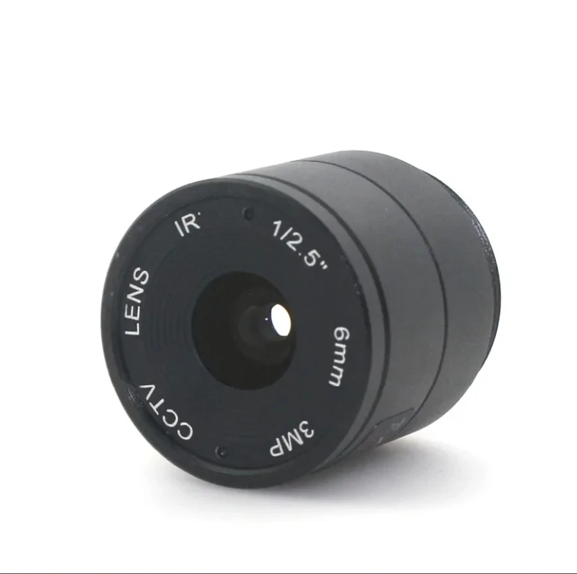 Fixed lens 3MP 4mm/ 6mm/8mm C-mount lens 1/2.5