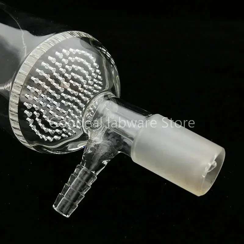 Lab Glass Supplies 1pcs 30ml To 1000ml 19# 24# 29# Standard Grinding Port Filter Funnel Lab Glass Honeycomb Plate Funnel