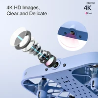 JJRCH107 Dron Mini Drone 8K 4K Drones Quadcopter with Camera Fpv Wifi Transmission Pocket Ufo Remote Control Plane Toy Boys 2