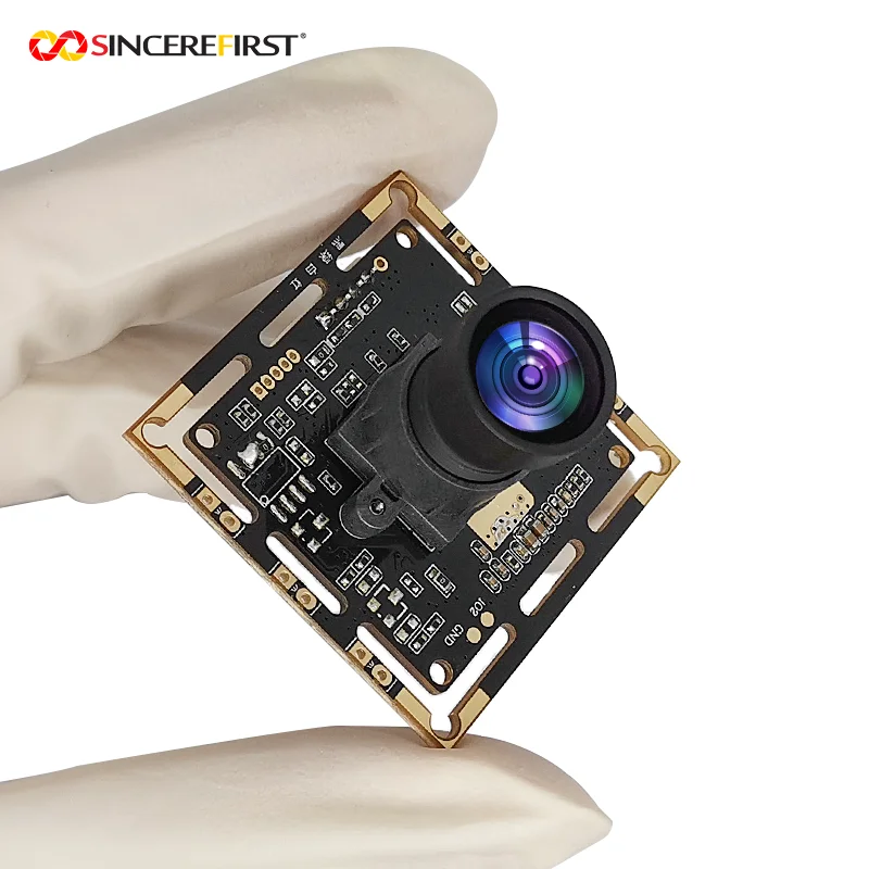 External Trigger High Speed Wide Angle 5MP USB Camera Module Color RGB ...