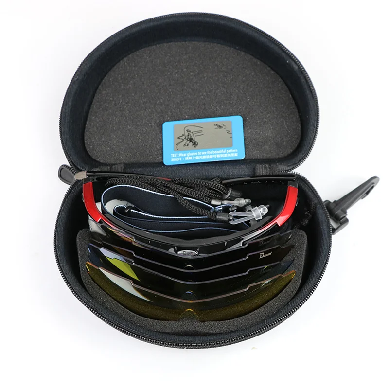 Equestrian Goggles Knight Riding Sunglasses Equestrian Sunglasses Glasses Polarized Goggles Windproof Sandproof UVproof Goggles 5