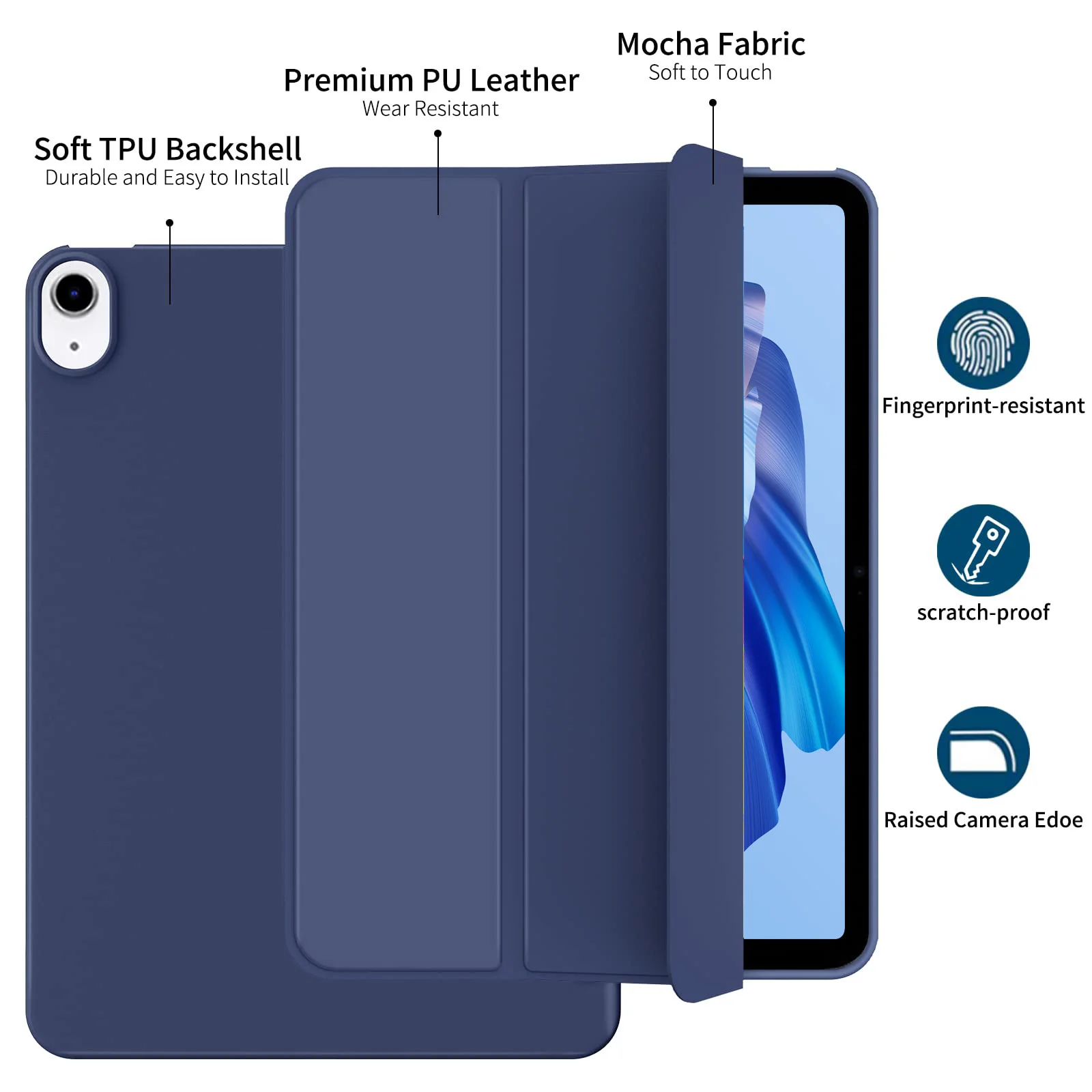 حافظة لجهاز iPad Air مقاس 11 بوصة M3/M2 (2025/2024...