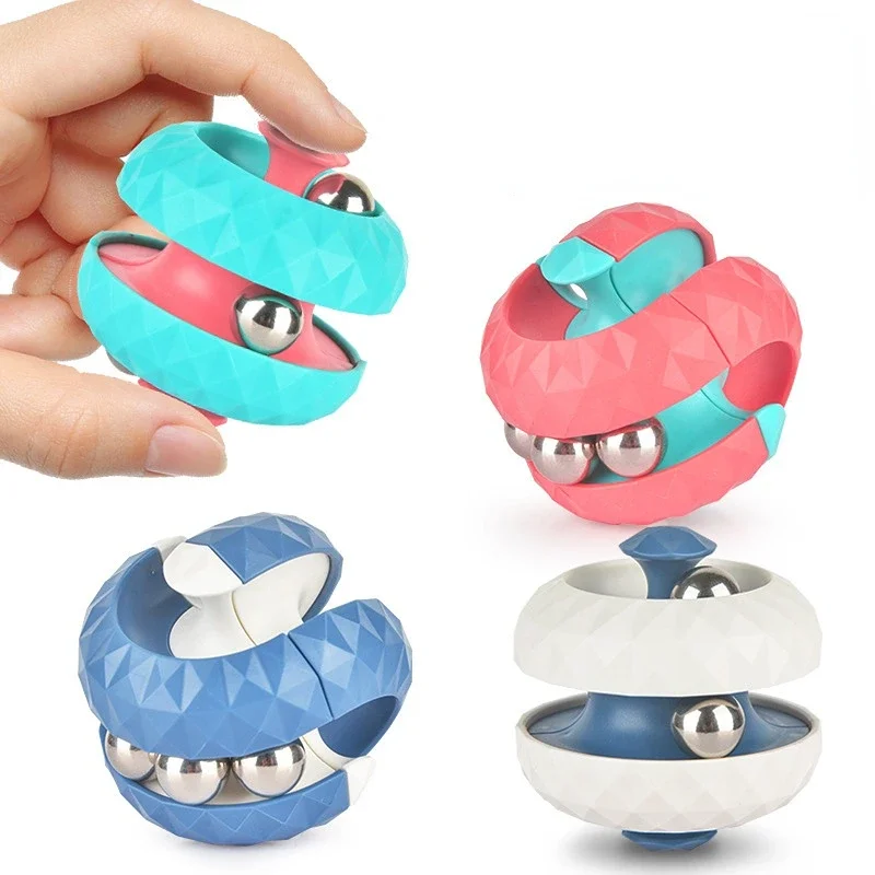 Stress Relief Toy Fidget Roller EDC Rotating Antistresse Relieve Stress Reducing Toys Attention And Concentration Fidget Spinner