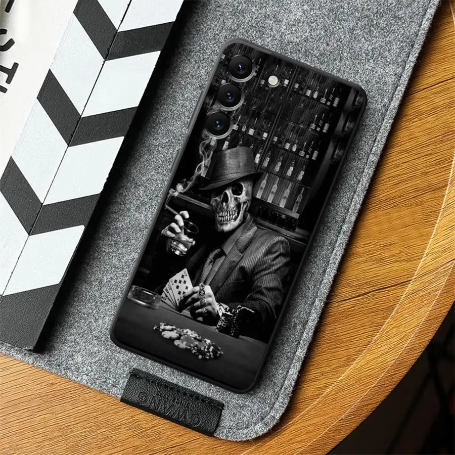 Grim Reaper Skull Phone Case - Sleek and Protective Design