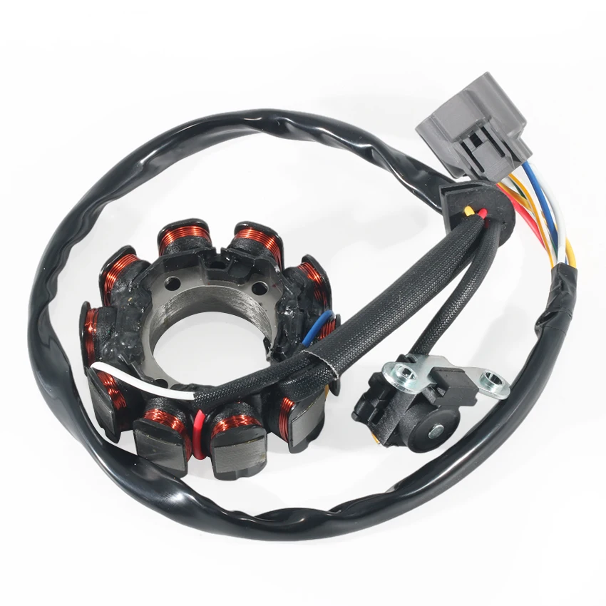 오토바이 발전기 고정자 코일, 가와사키 KLX450R KLX450A8F KLX450A9F 용, OEM:21003-0070 OEM:21003-0090